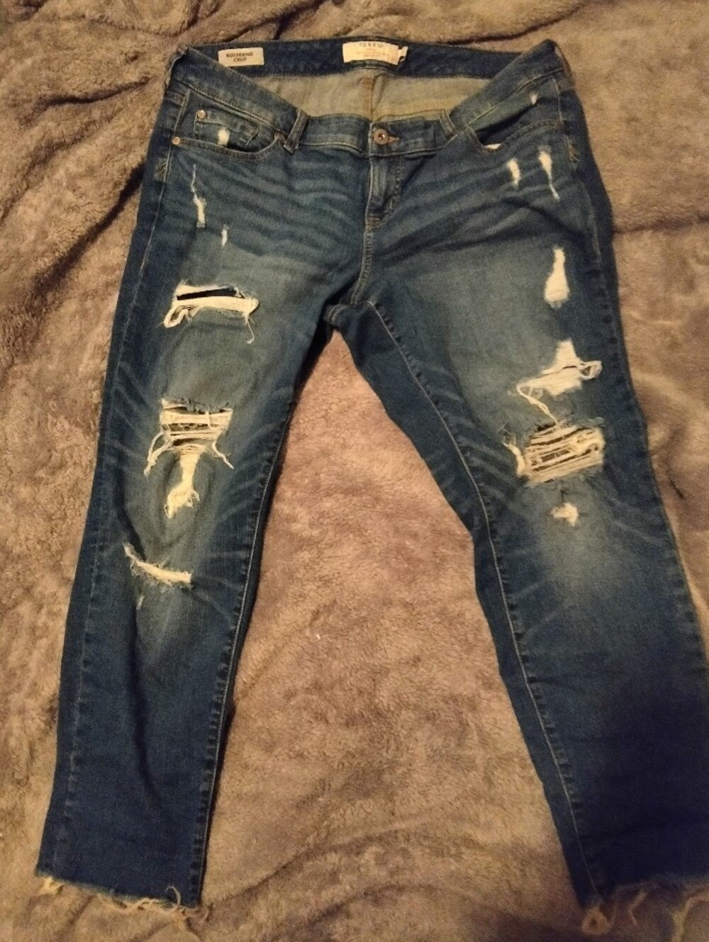 Women's Torrid Boyfriend Crop Jeans